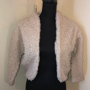 Girls fur jacket